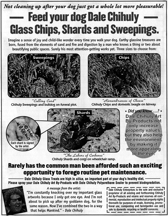 Chihuly Shards for Dogss